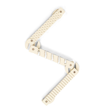 Schwebebalken aus Holz - Schwebebalken TipiToo mini - Elfenbeinweiß - Ette Tete